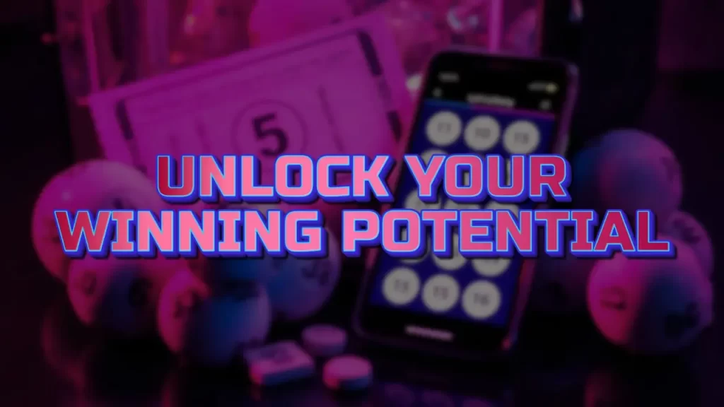 illustration text 'unlock your winning potential'